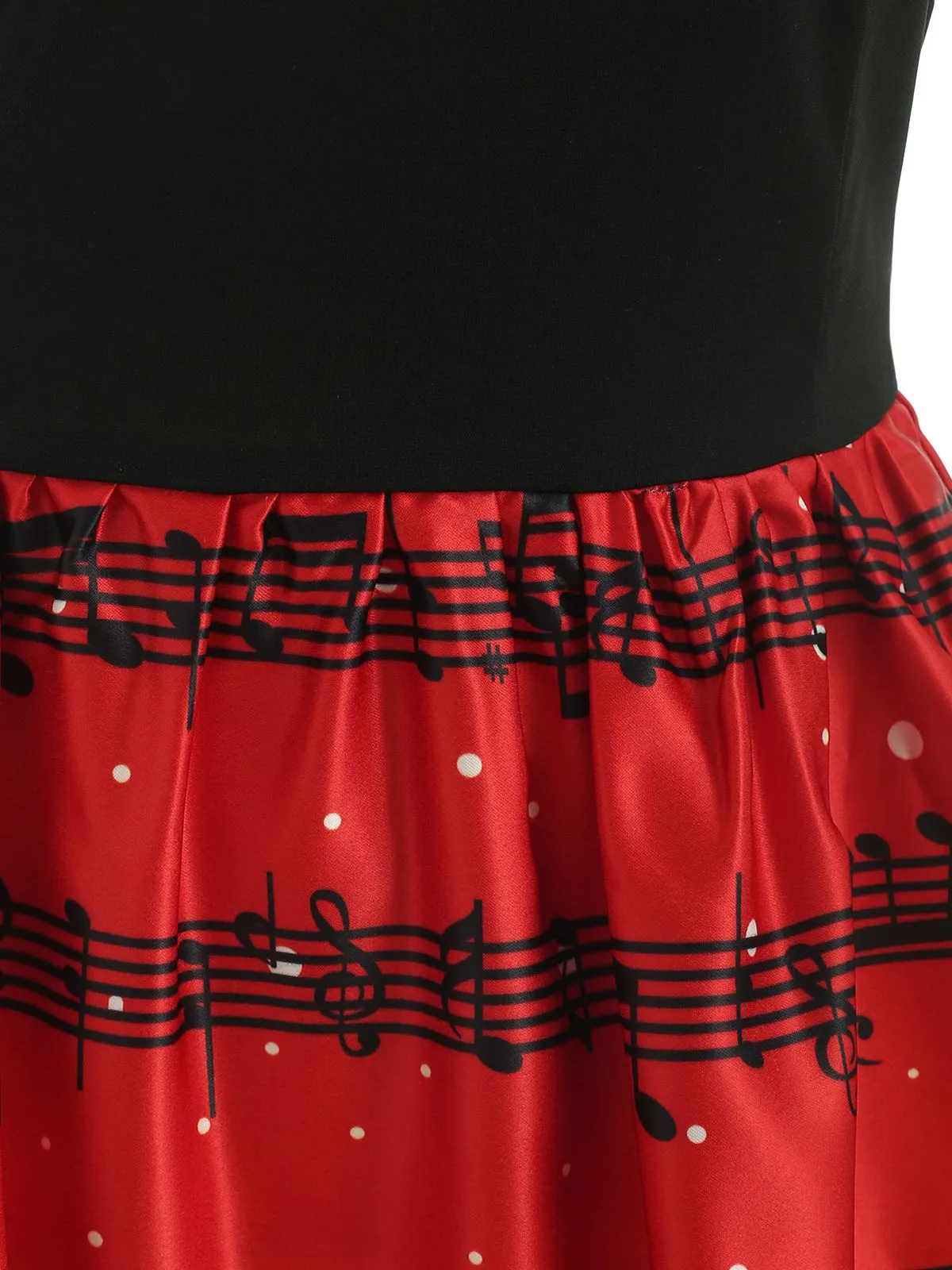 1950s Christmas Kitty Swing Dress