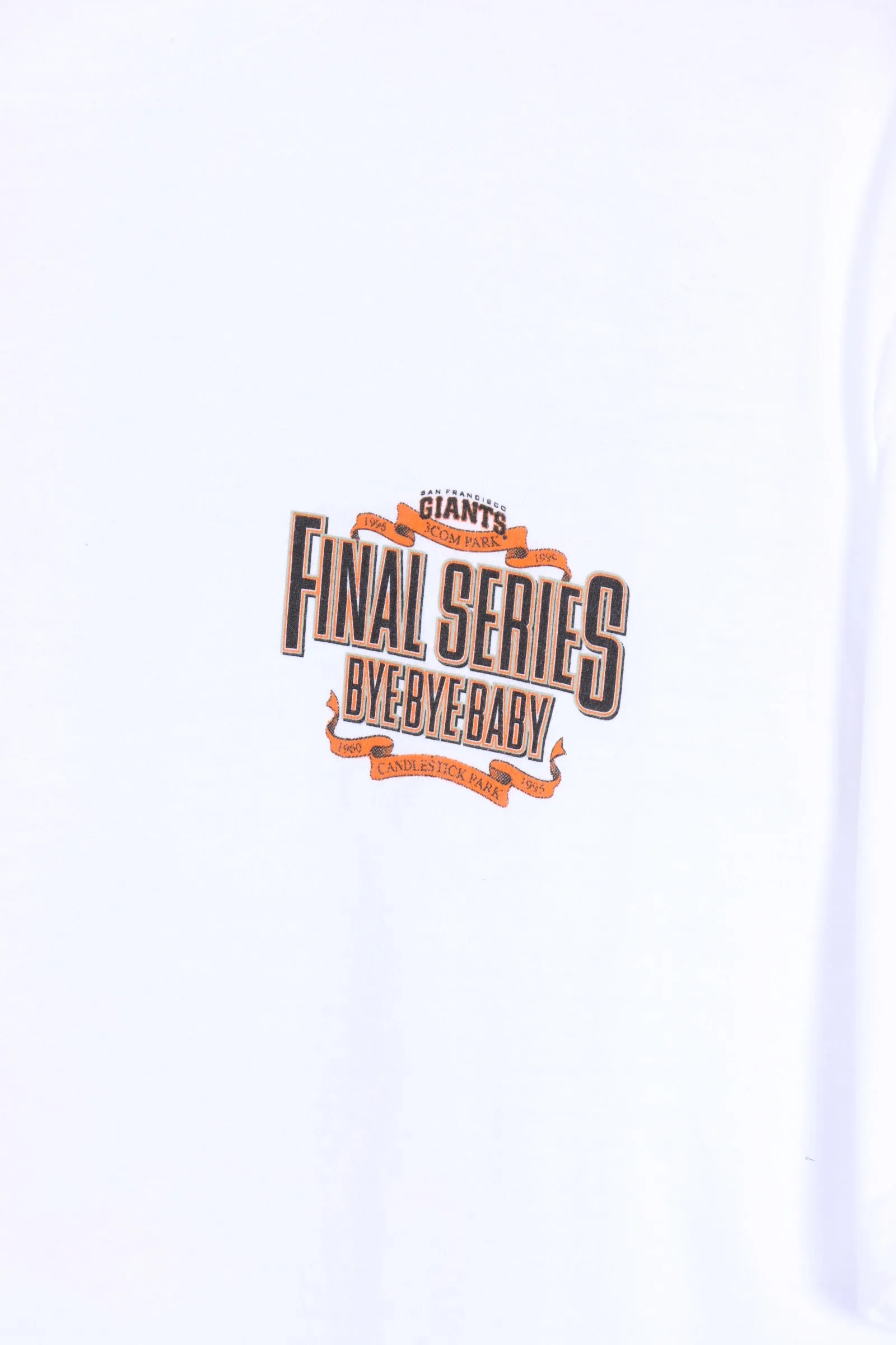 1999 Vintage Final Series MLB Baseball San Francisco Giants vs Dodgers Tee (L)