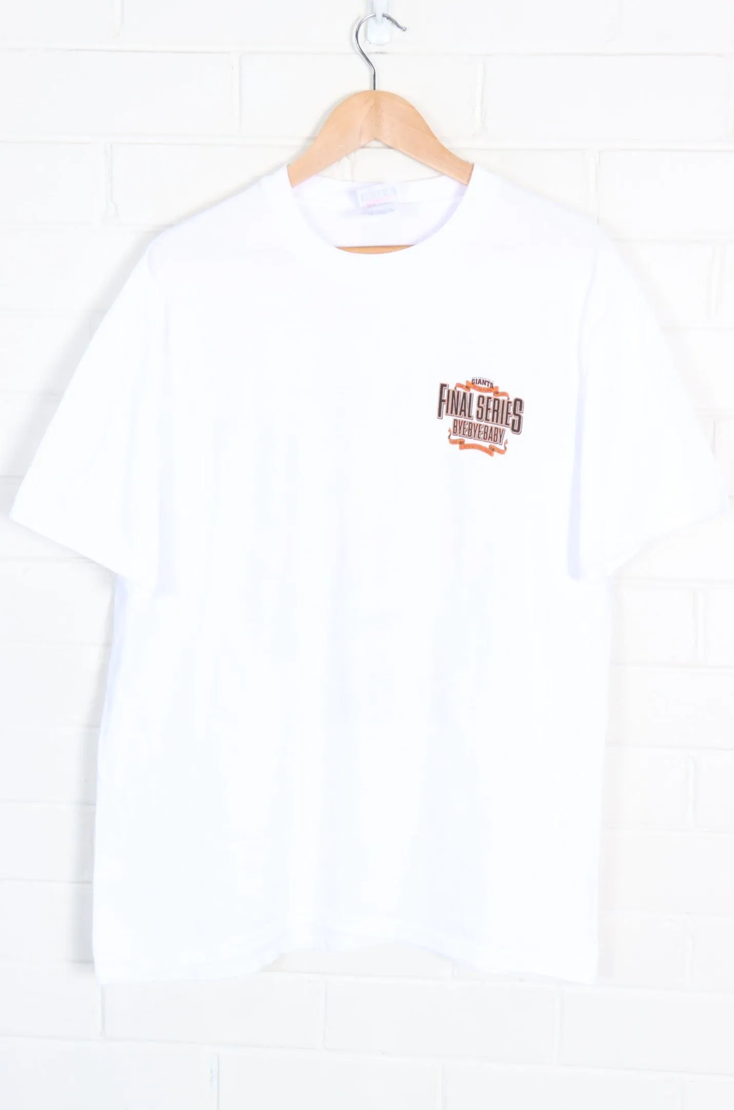 1999 Vintage Final Series MLB Baseball San Francisco Giants vs Dodgers Tee (L)