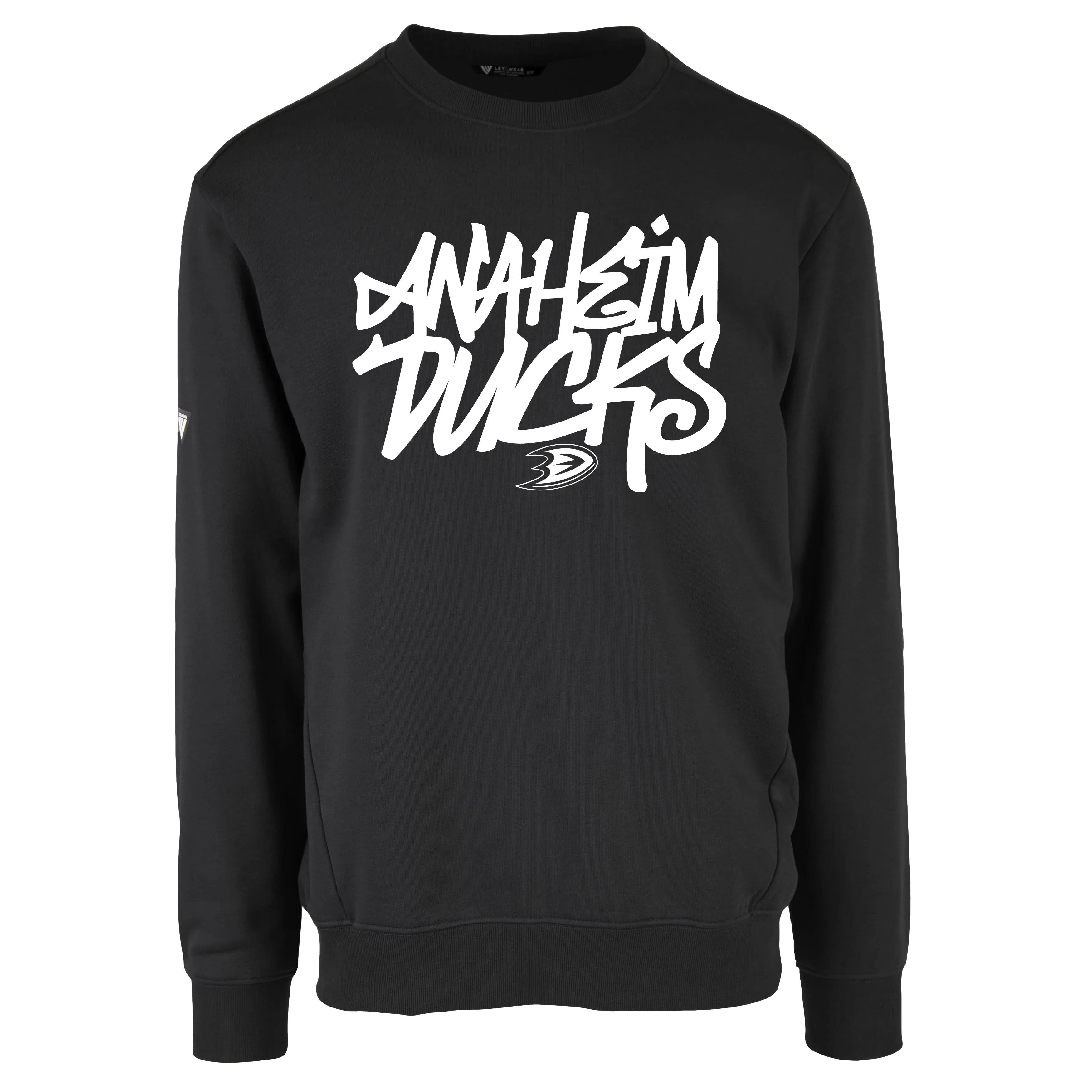 Anaheim Ducks Tagline Zane Crewneck Pullover