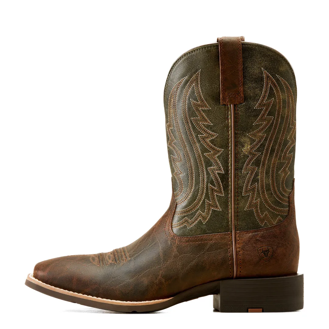 Ariat Men's Sport Big Country Forest Green Cowboy Boots