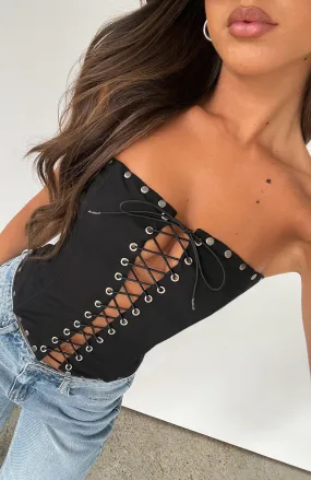 Better Than Revenge Bustier Black