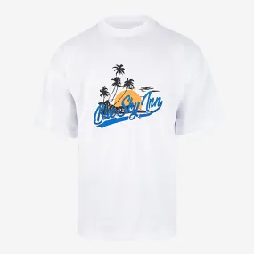 Blue Sky Inn Island Print T-Shirt