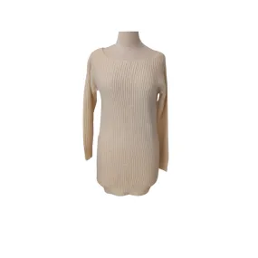 Boohoo Cream Knit Sweater Dress | Gently used |