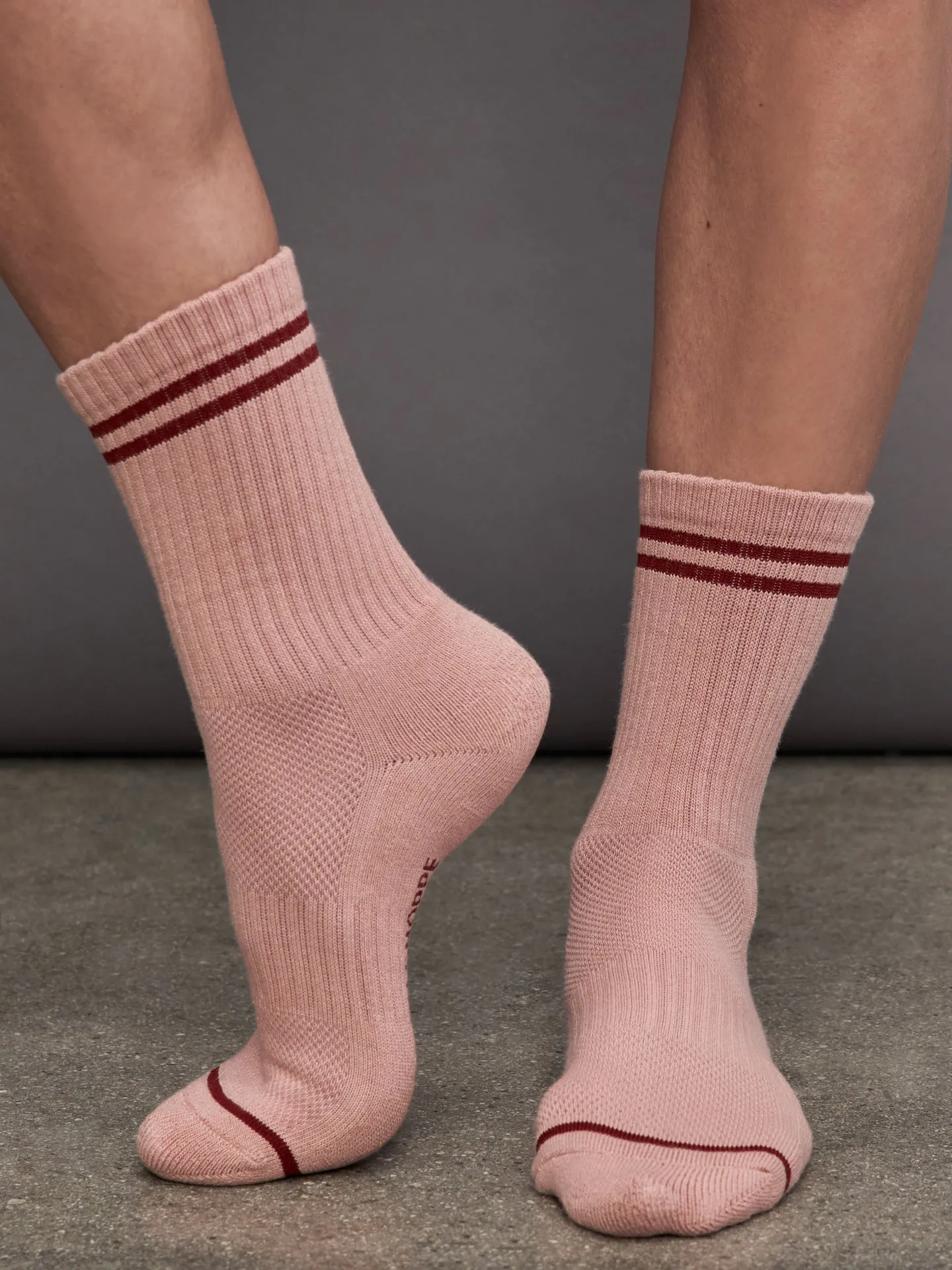 Boyfriend Socks - Vintage Pink