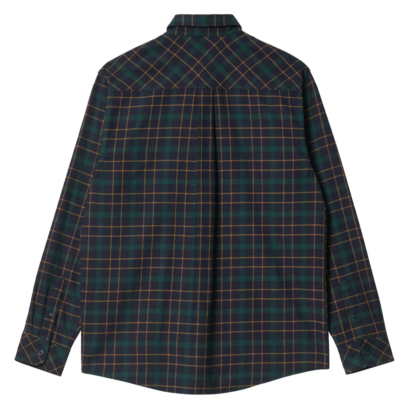 Carhartt WIP Baxter Shirt Baxter Check / Dark Navy