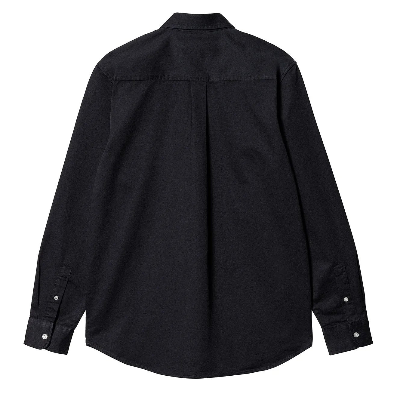 Carhartt WIP L/S Madison Shirt Dark Navy / White