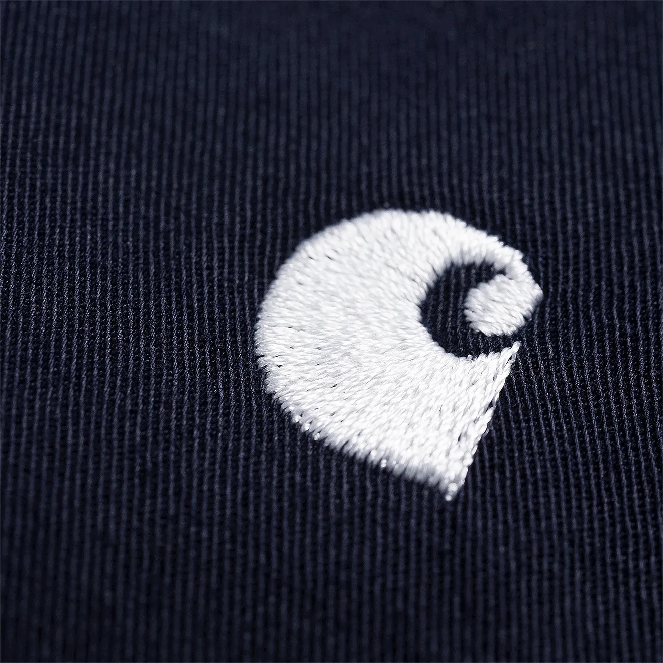 Carhartt WIP L/S Madison Shirt Dark Navy / White