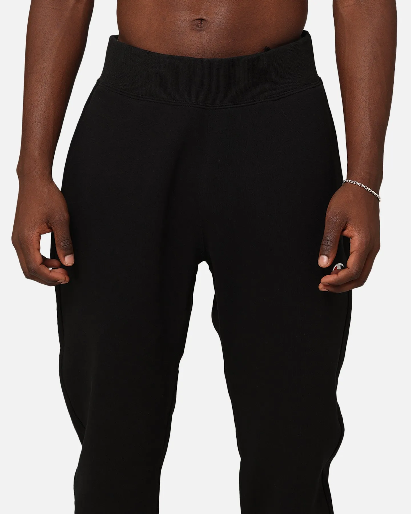 Champion Reverse Weave Small C Jogger Black