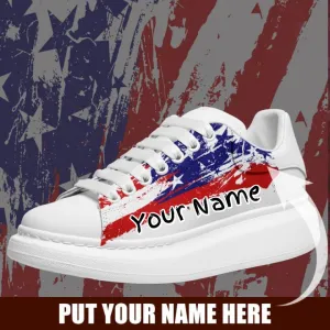 Corporate gift ideas, business gifts ideas Personalized Fashion Sneakers, White Leather Sneakers MK-B08000