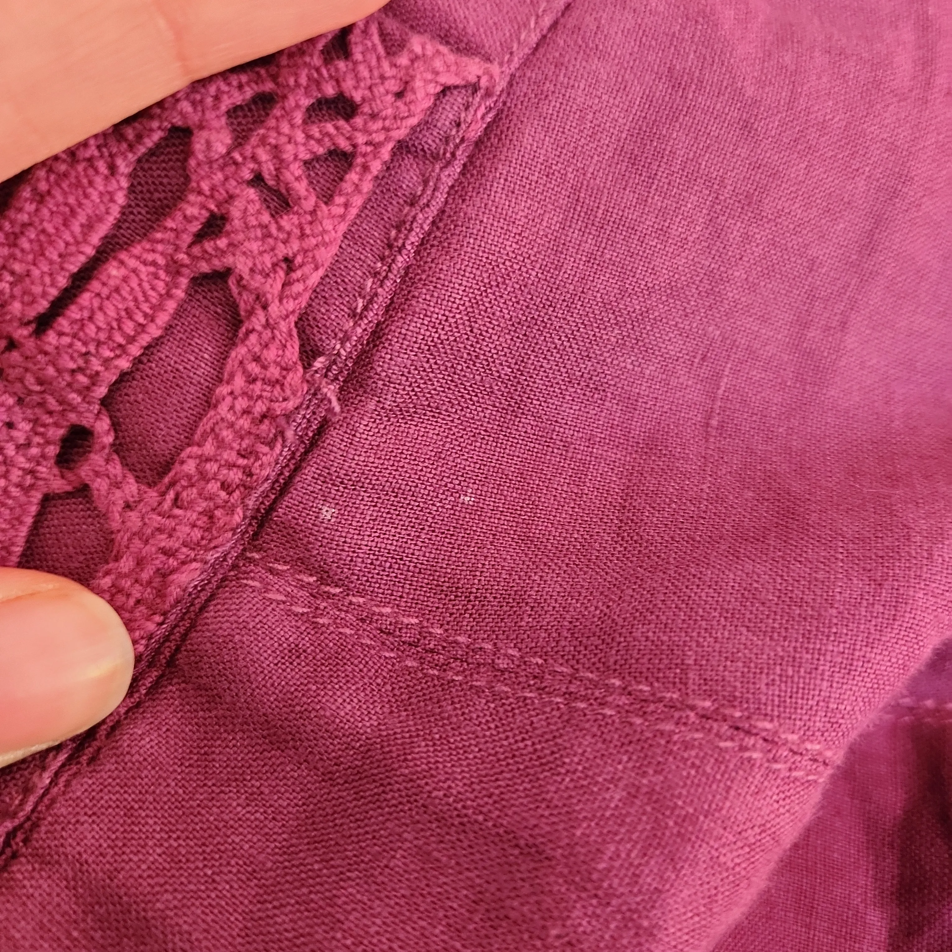 Corterfiel Purple Linen Pants | Brand New |