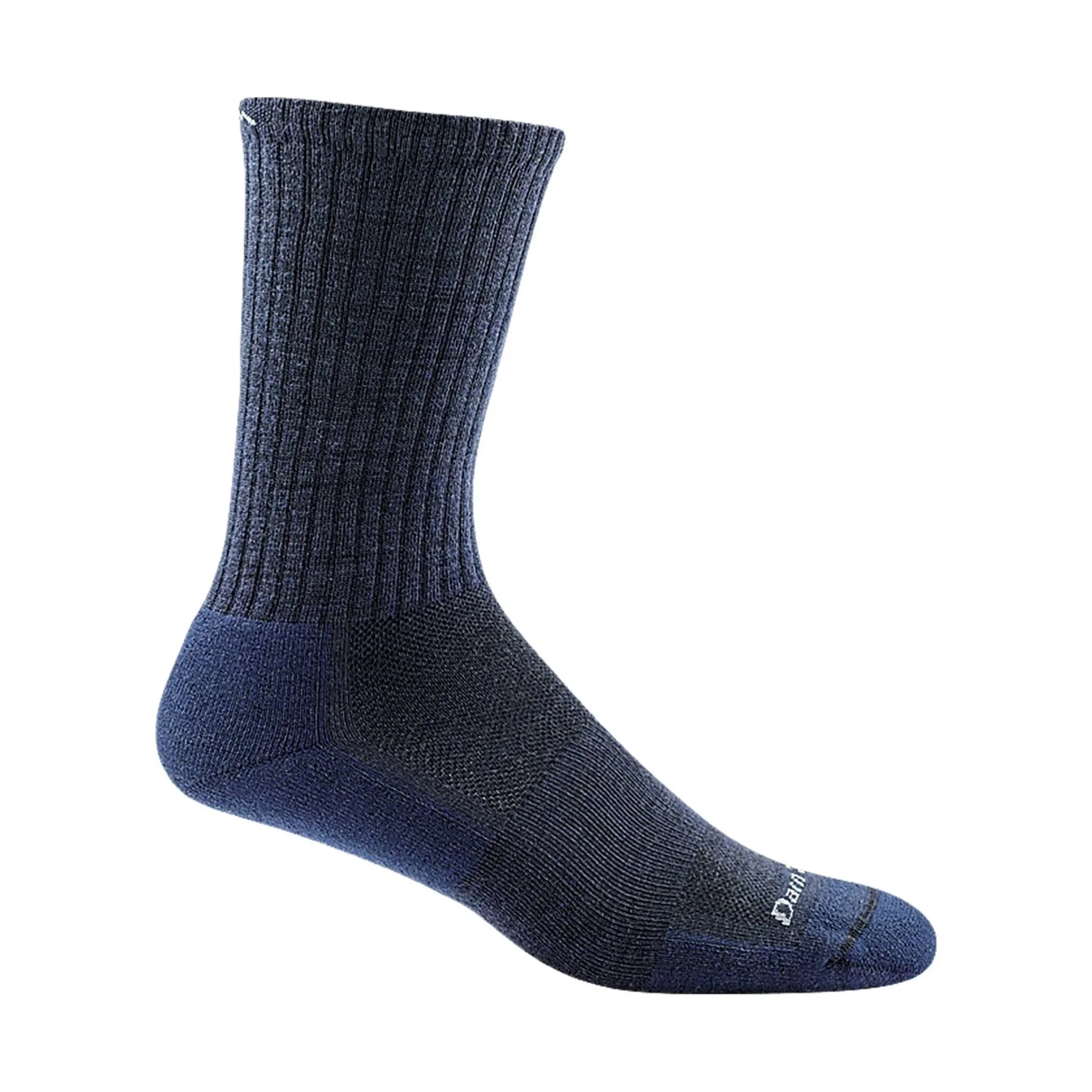 Darn Tough Vermont Men's The Standard Crew Lightweight Lifestyle Sock - Navy