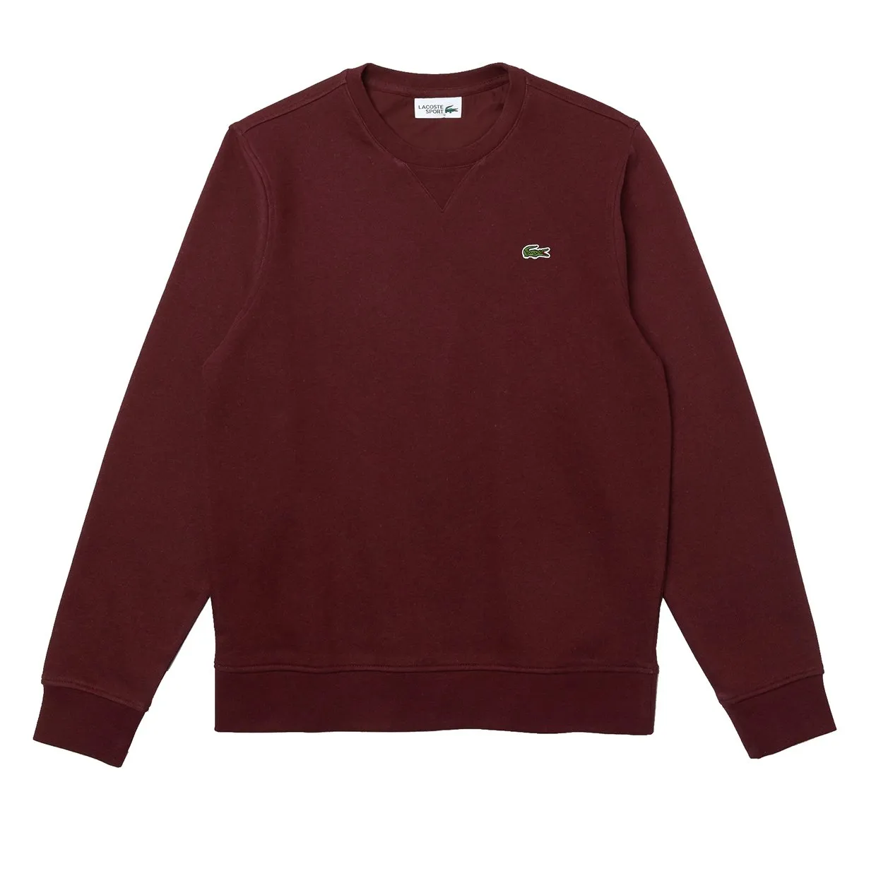 Felpa Girocollo Lacoste Sport Bordeaux