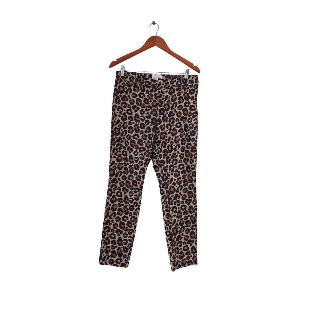 H&M Cheetah Print Skinny Pants | Pre Loved |