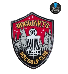 Hogwarts Disc Golf Club Pin