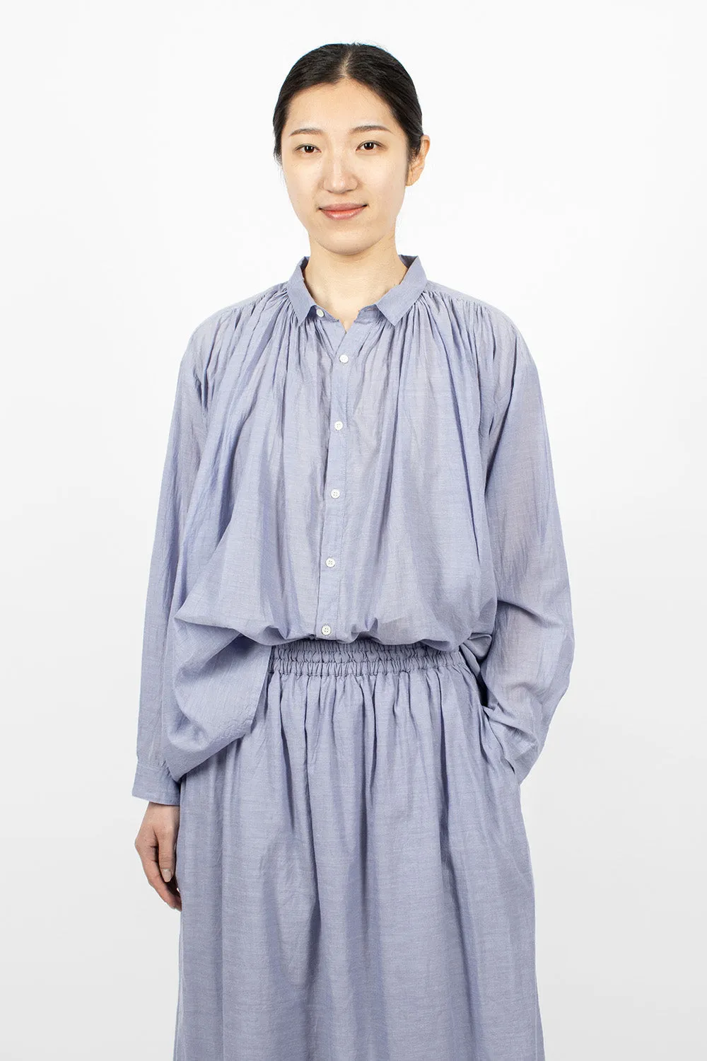 Khadi Shirt Blue