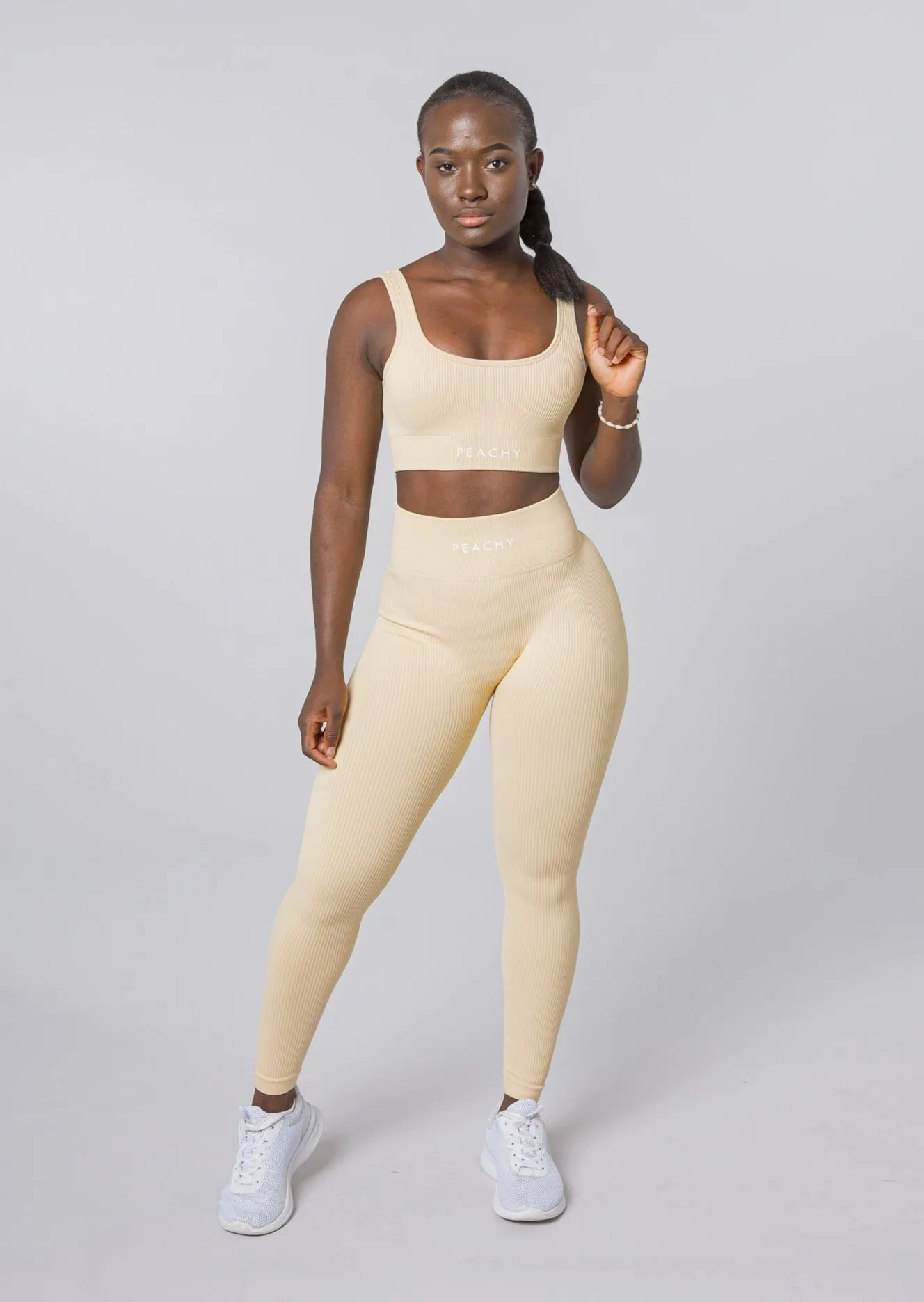 [LASTCHANCE] Ribbed LUXE Set (Leggings und Bra)