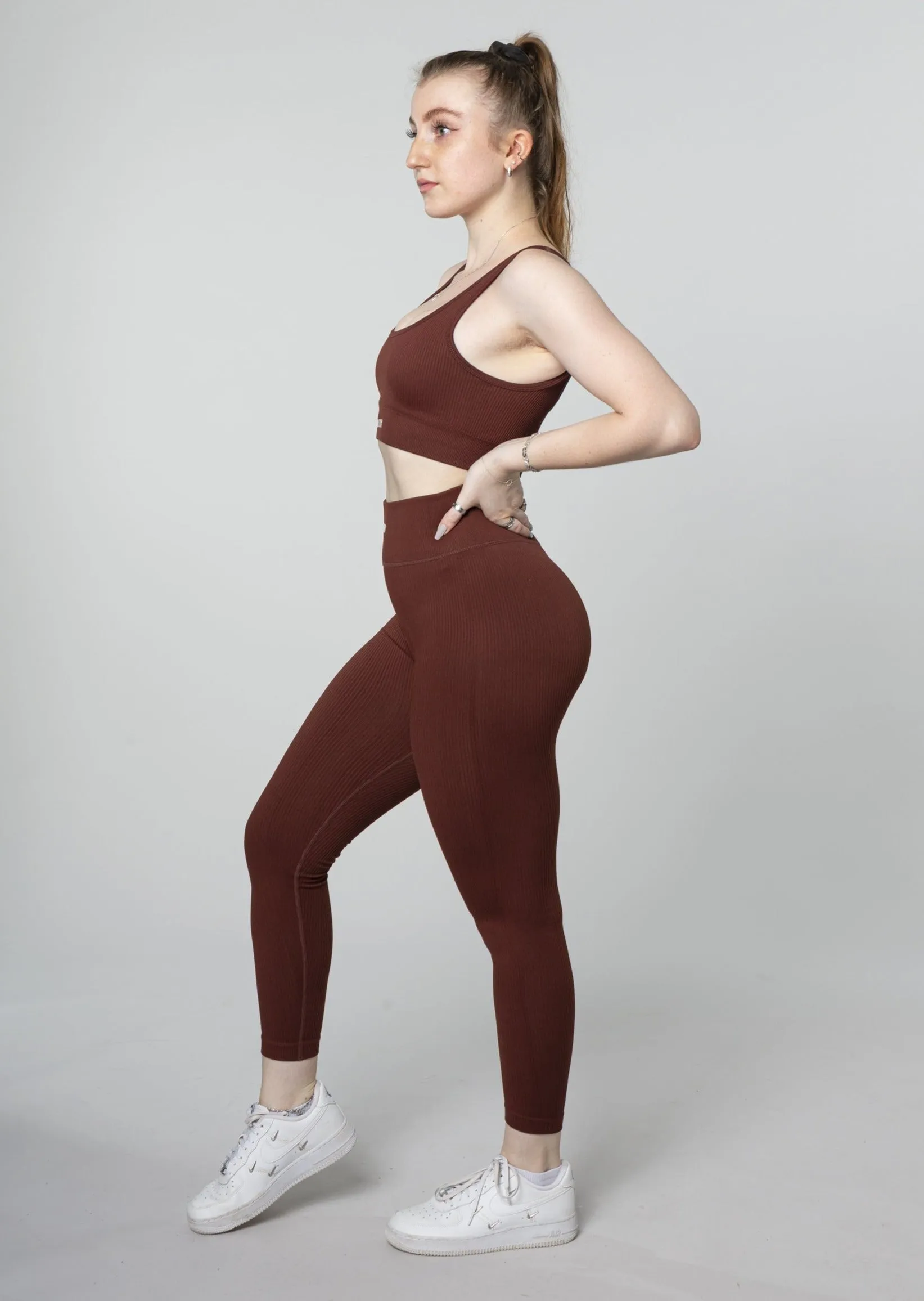 [LASTCHANCE] Ribbed LUXE Set (Leggings und Bra)