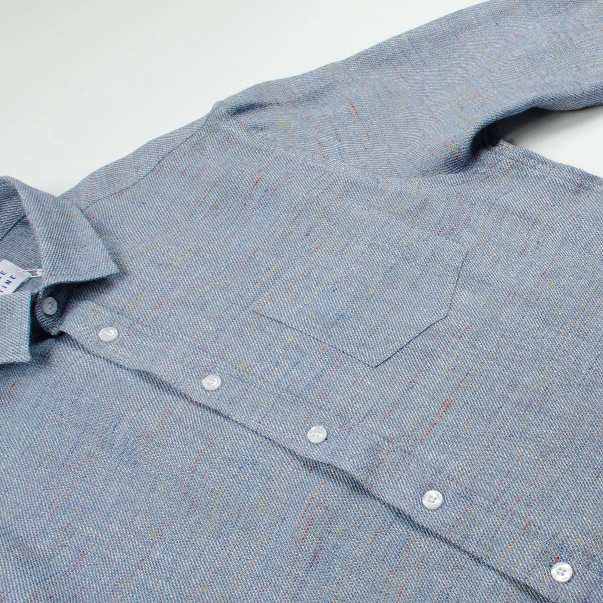 Libertine-Libertine - Lynch Shirt Pocus - Blue