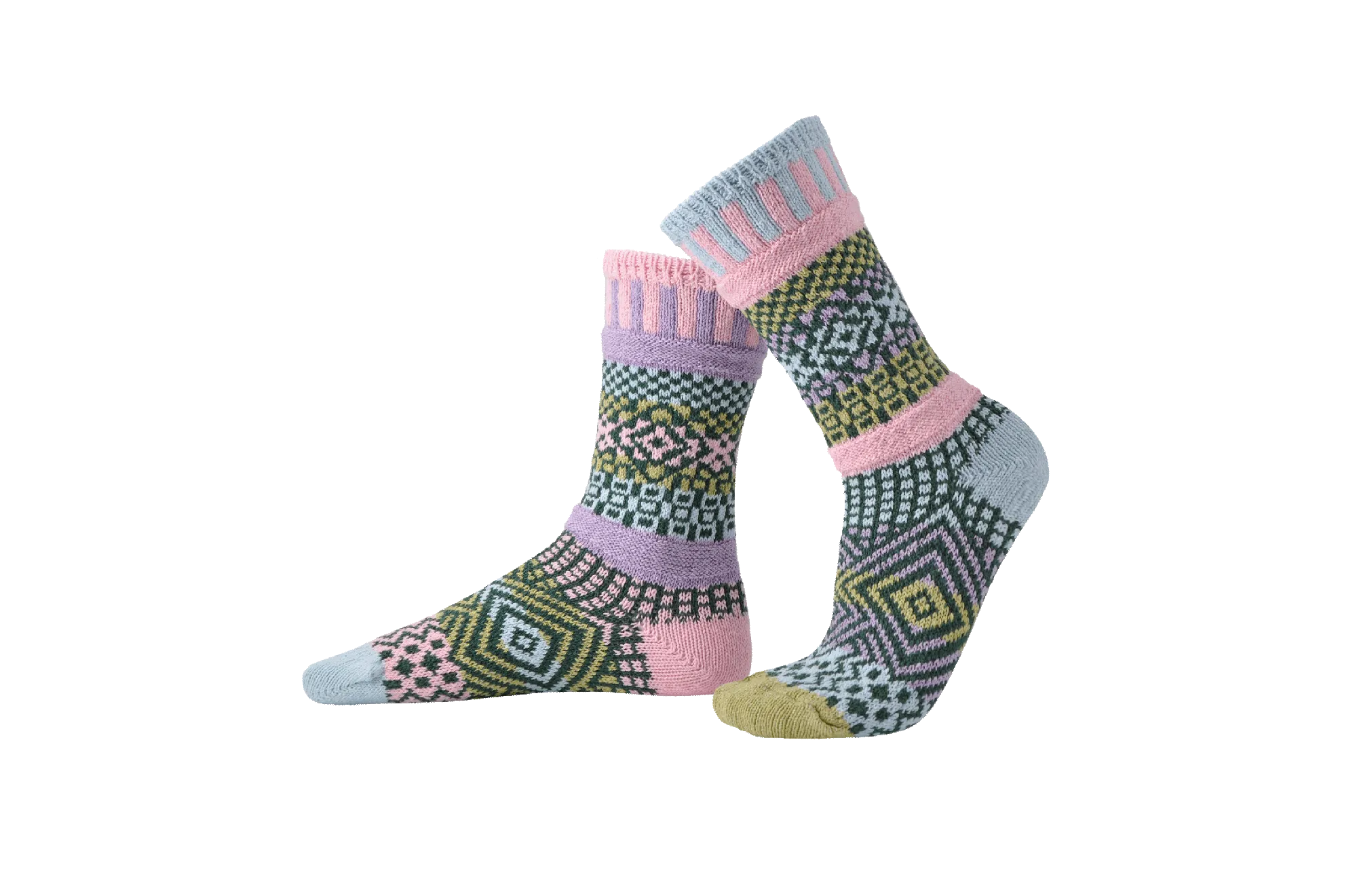 Lilac Crew Socks