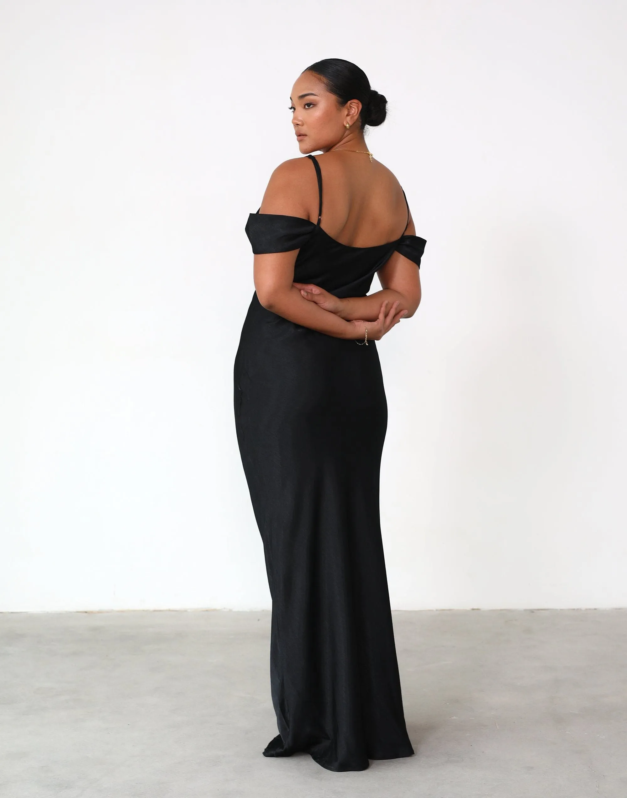 Lily Maxi Dress (Black)