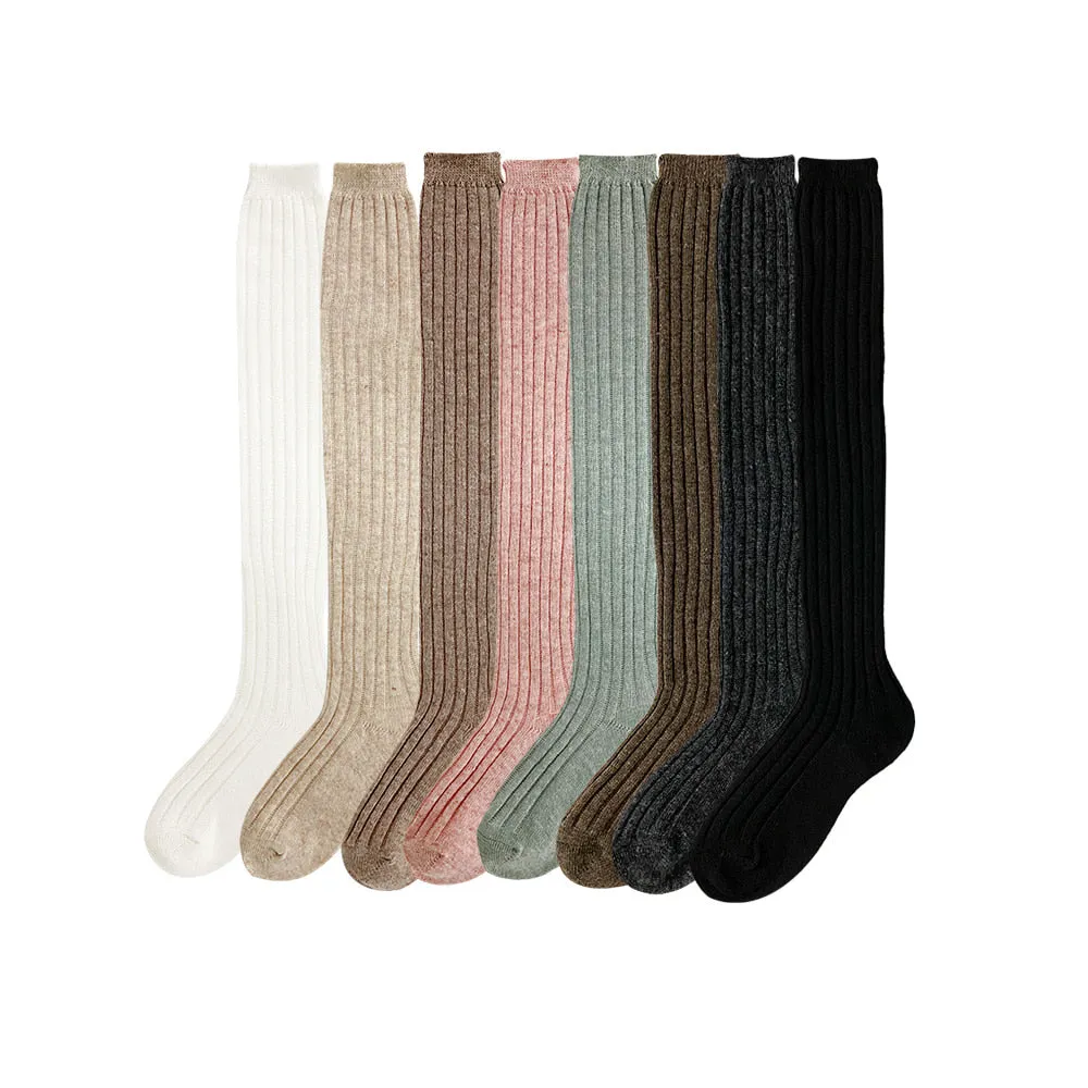 LONG CASHMERE BLEND SLOUCH SOCKS