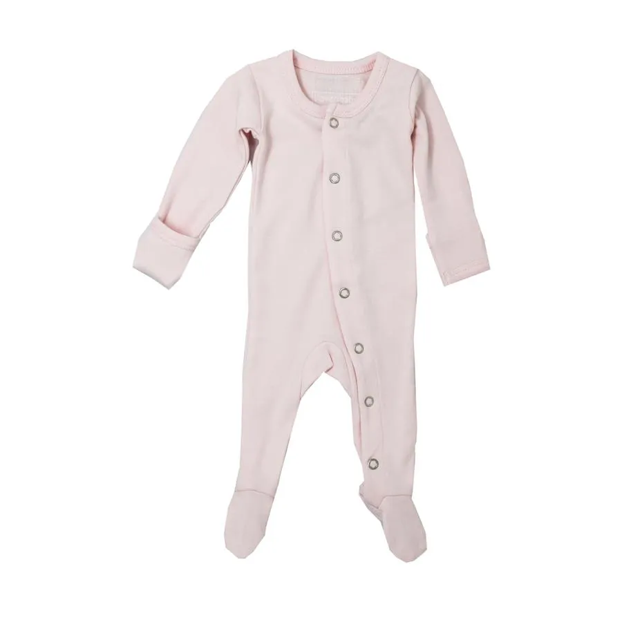 Loved baby - Organic Footed Overall - Blush