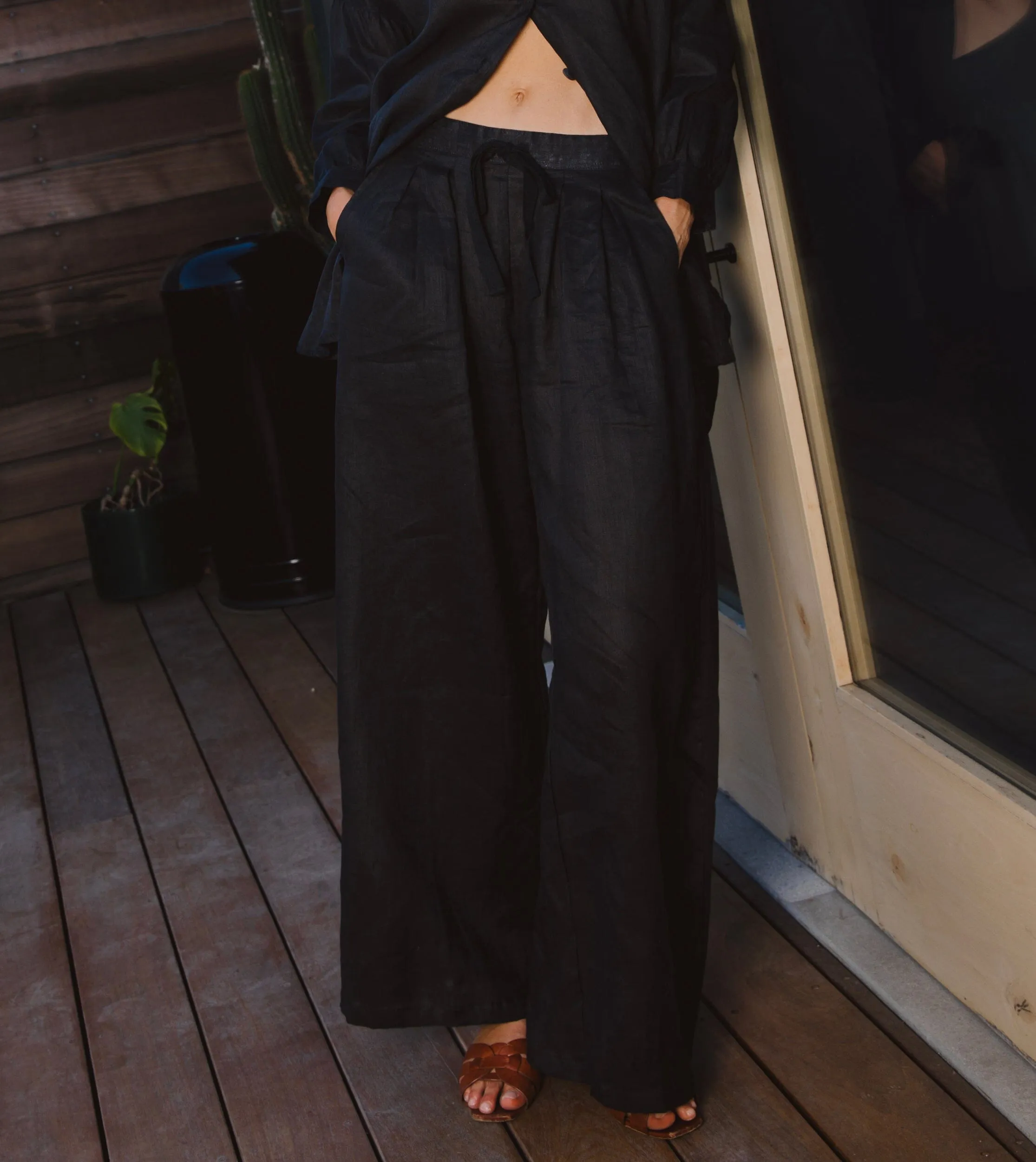 Lovina Pant | Black