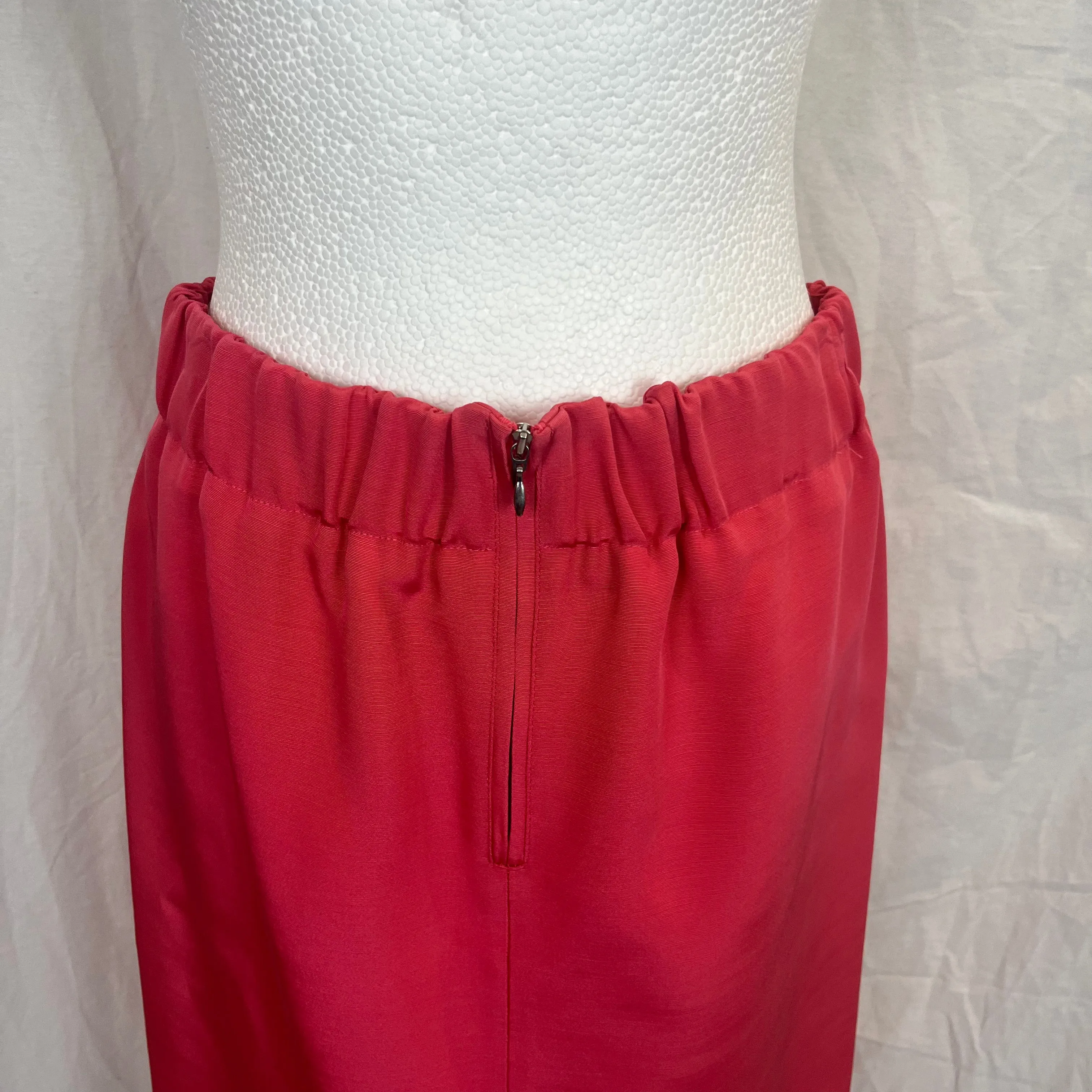 Marni Rose Pink Wool & Silk Midi Skirt M