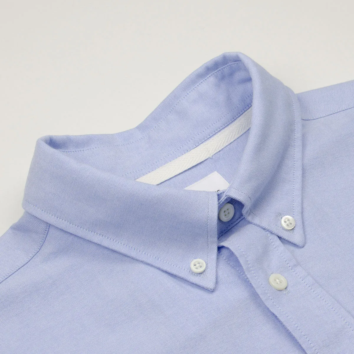 Norse Projects - Algot Oxford Monogram Shirt - Pale Blue