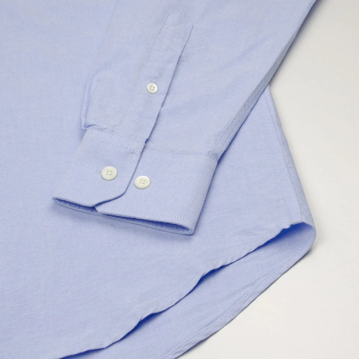 Norse Projects - Algot Oxford Monogram Shirt - Pale Blue