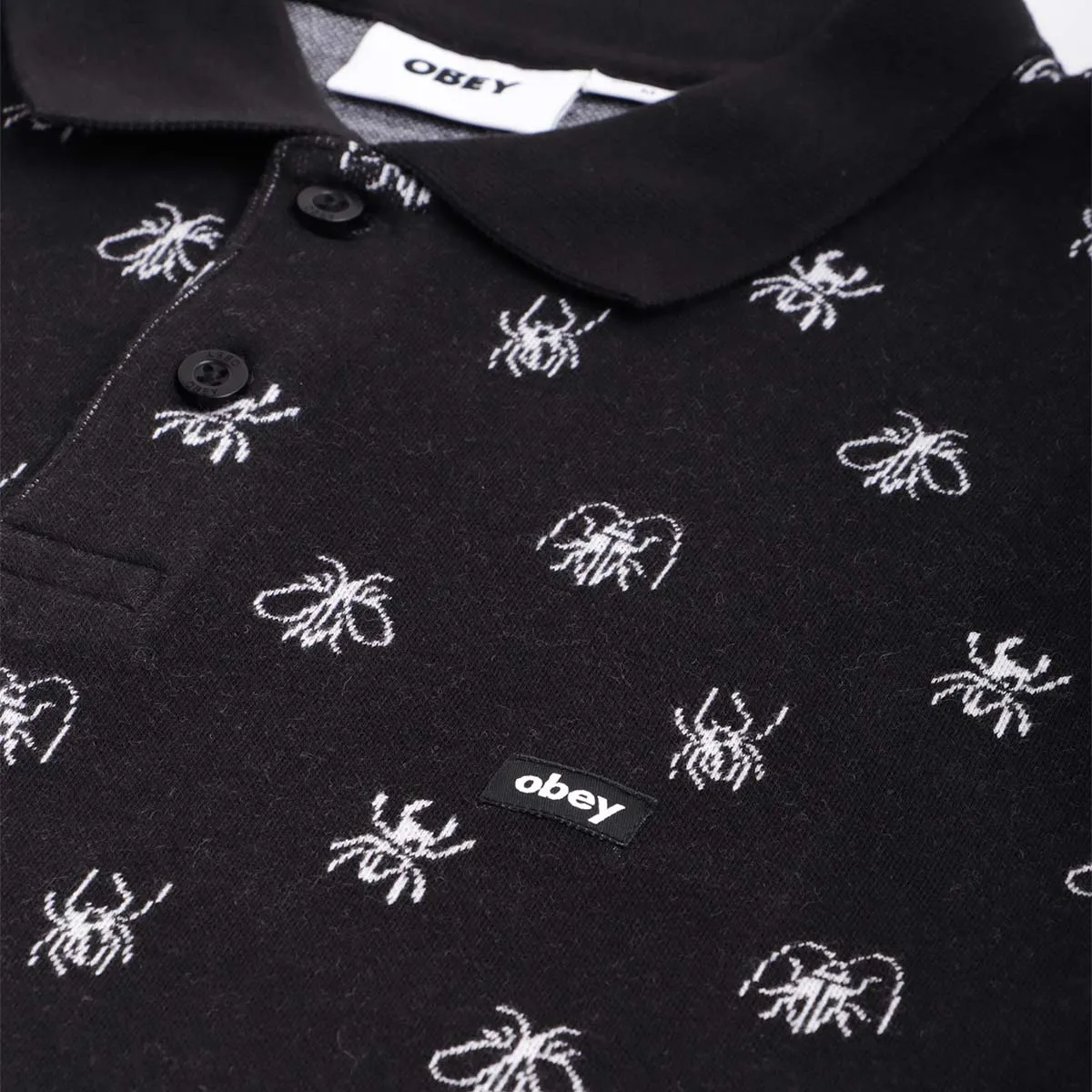 OBEY Pest Jacquard Polo Shirt