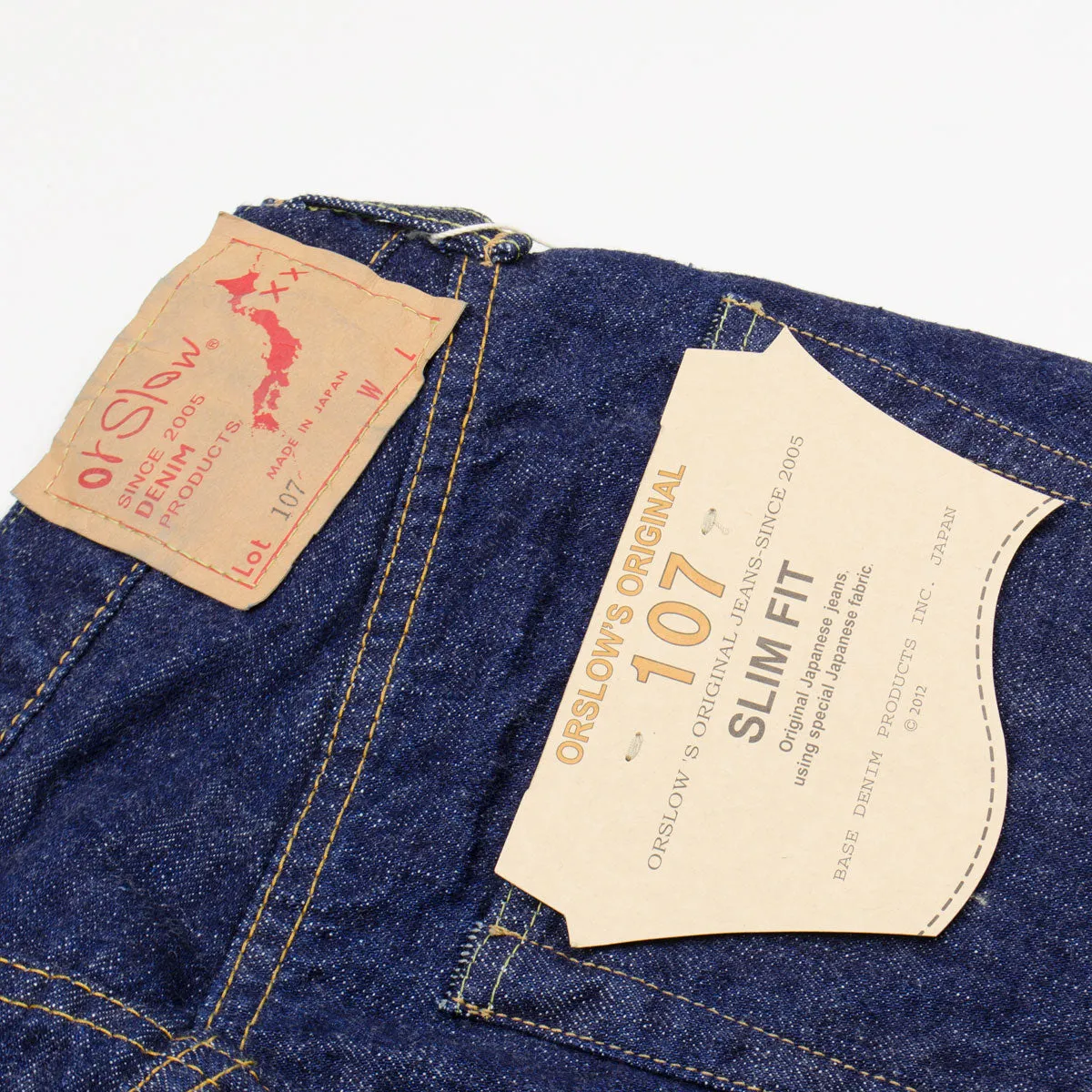 orSlow - Ivy Fit Selvedge Denim 107 - One Wash