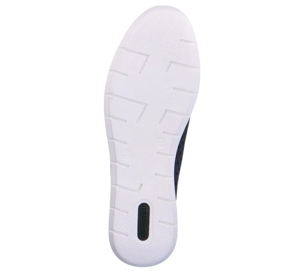 Pantofi casual, dama, REMONTE, R7101-15 bleumarin, piele naturala