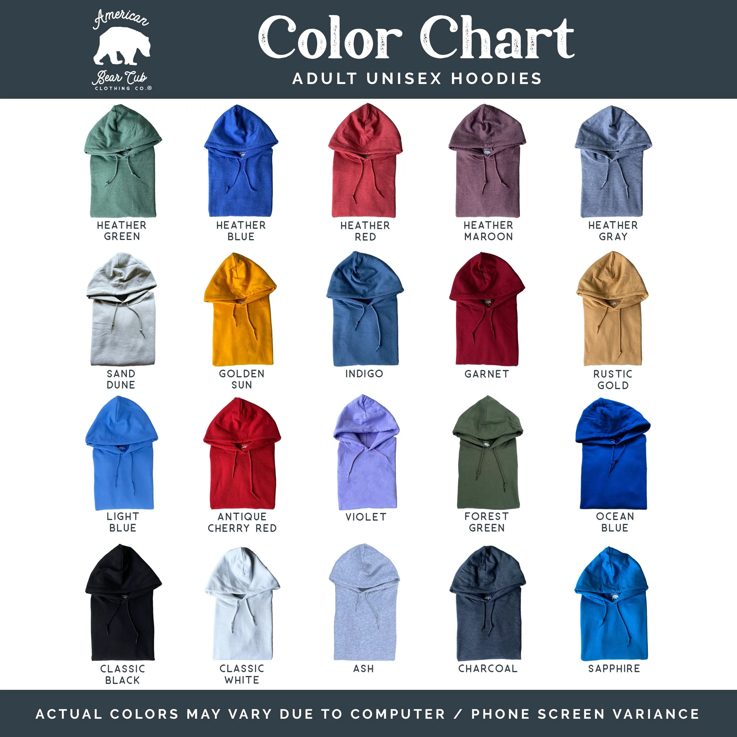 Papa Bear Adult Hoodies