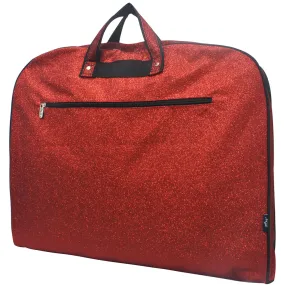 Red Glitter NGIL Garment Bags