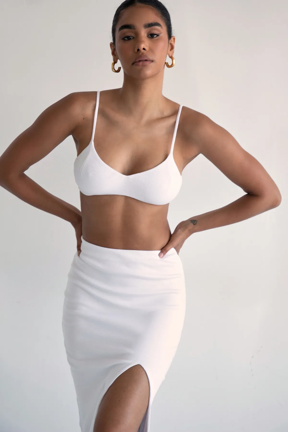 Ribbed Modal Bralette