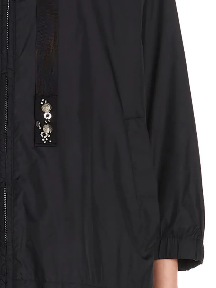 'S Max Mara Hooded Zip-Up Jacket