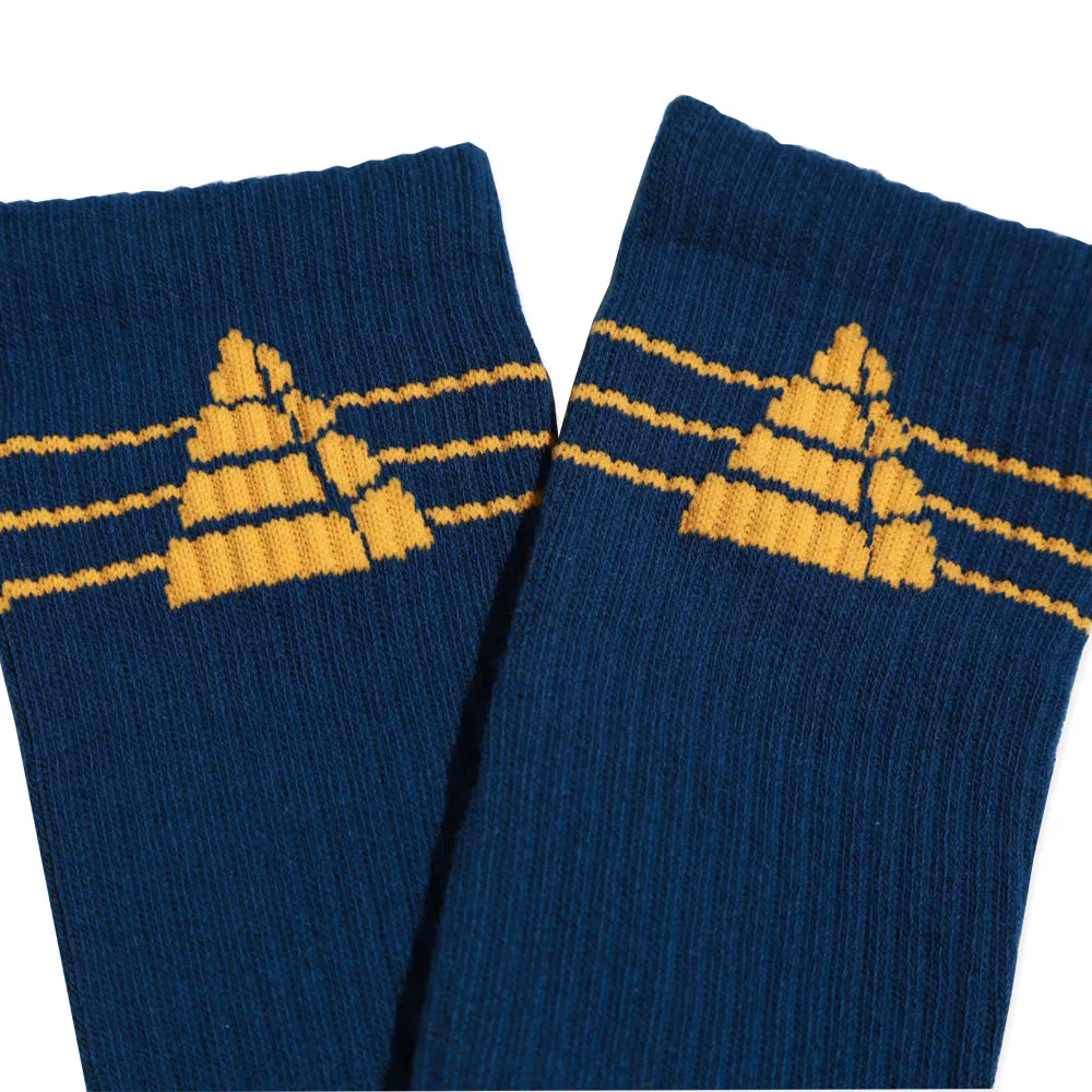 Theories Hoosier Crew Sock Navy