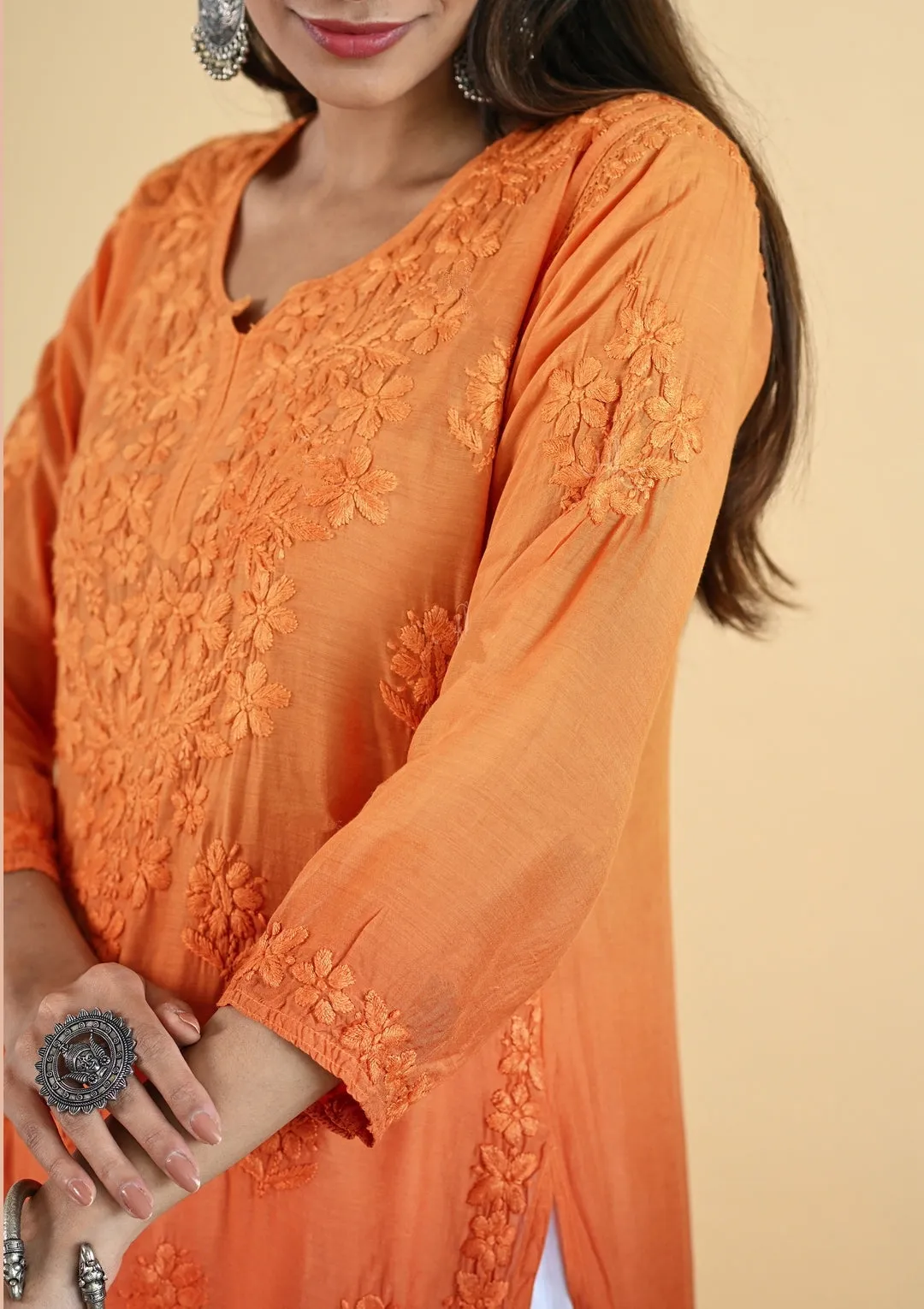 Tripti Muslin Ombre Dyed Short Kurti