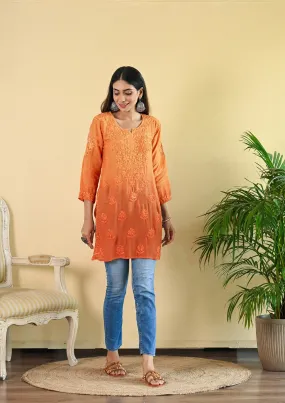 Tripti Muslin Ombre Dyed Short Kurti