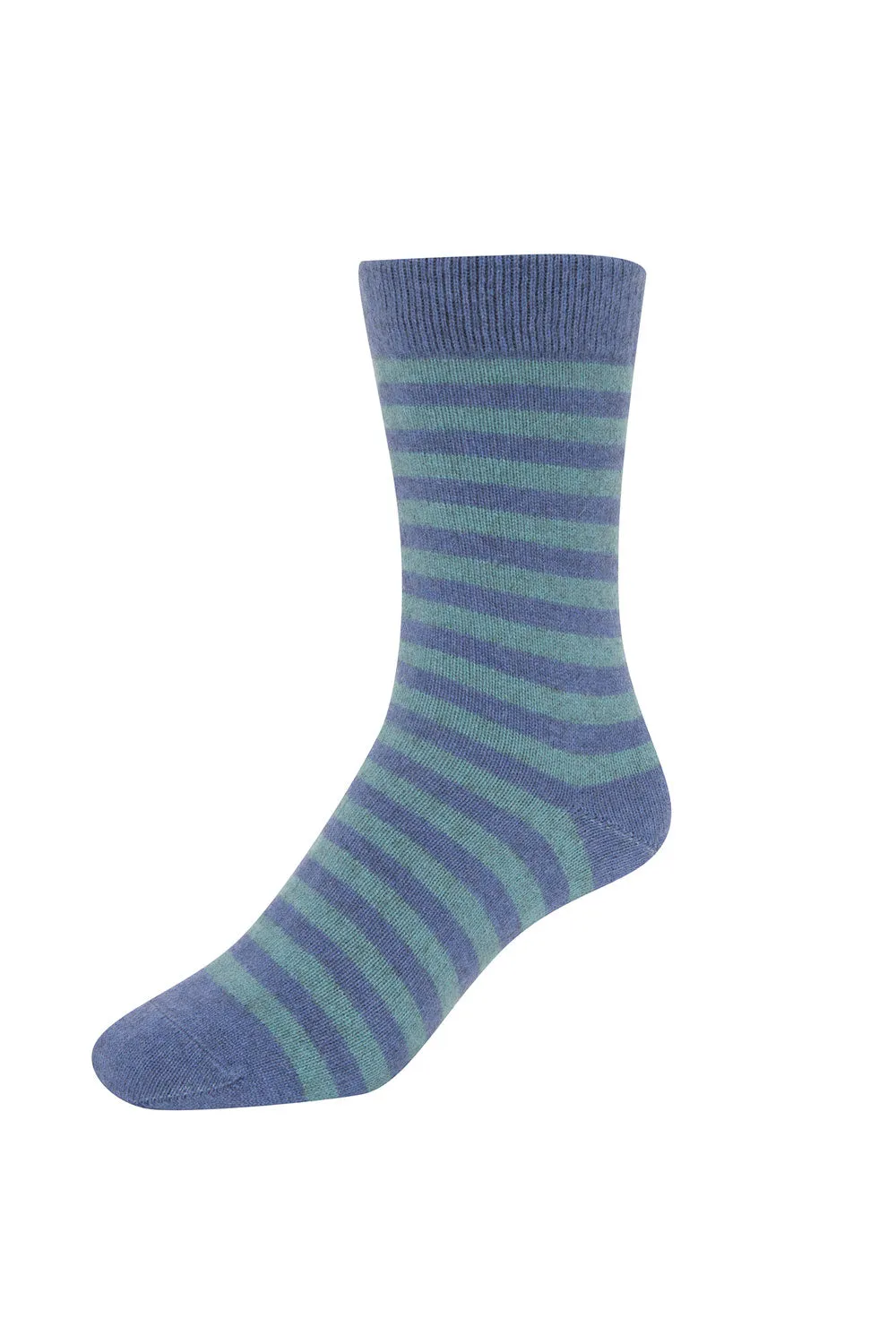 Two Tone Striped Sock