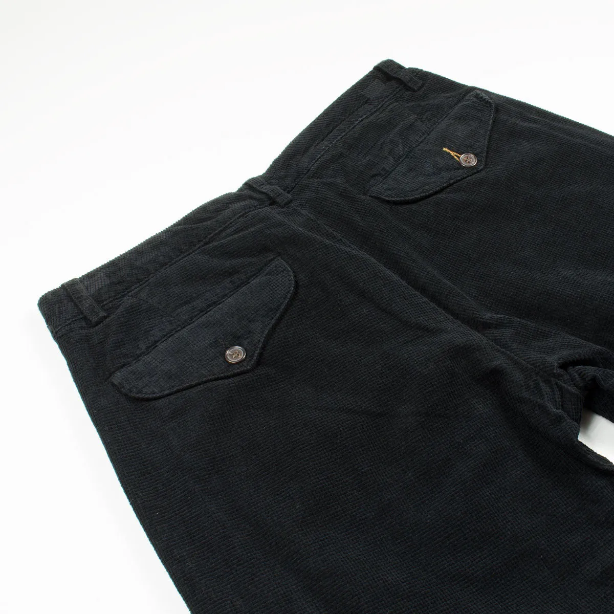 Universal Works - Aston Pant Velvet Cord - Black