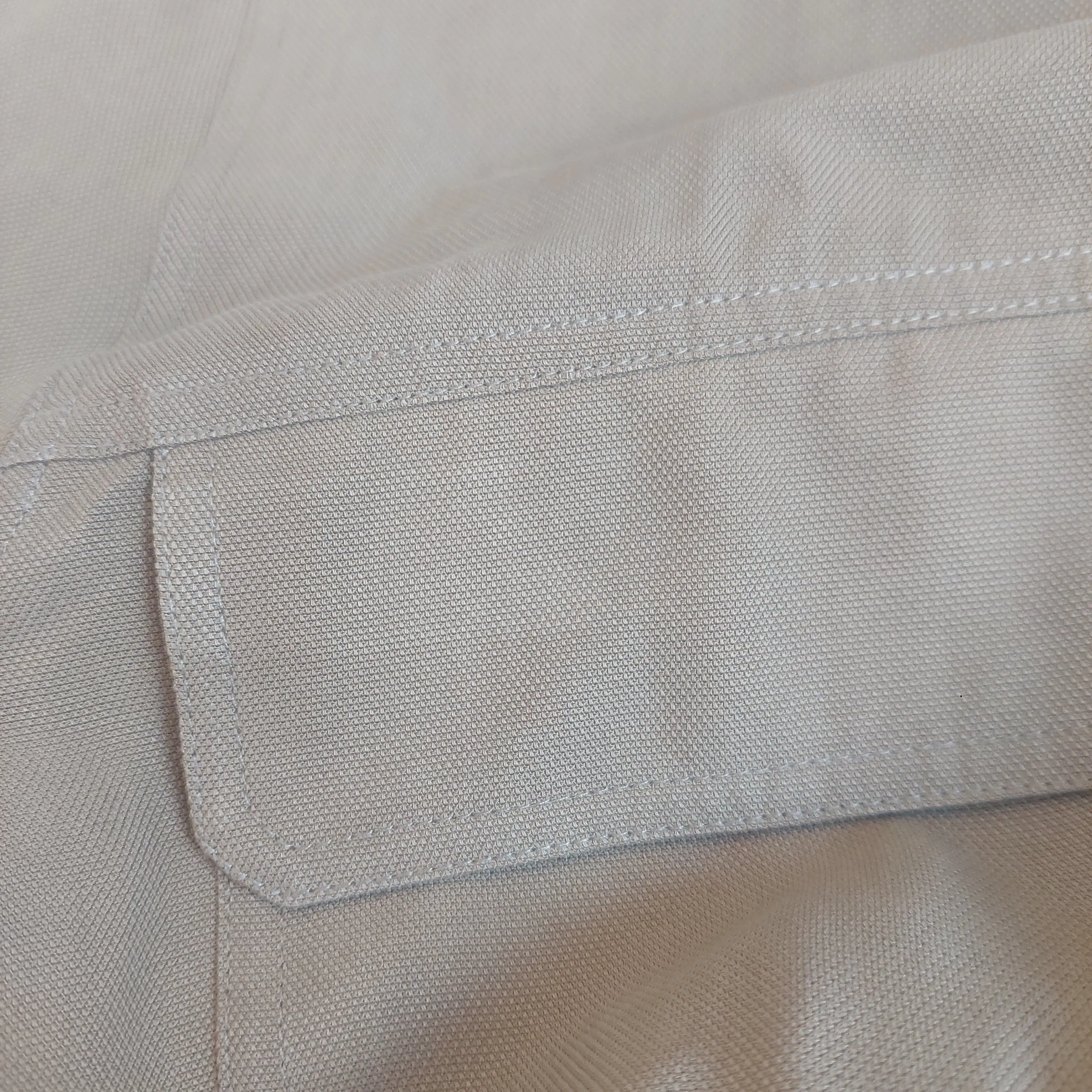 Warehouse Khaki Front-pocket Collared Shirt | Gently Used |